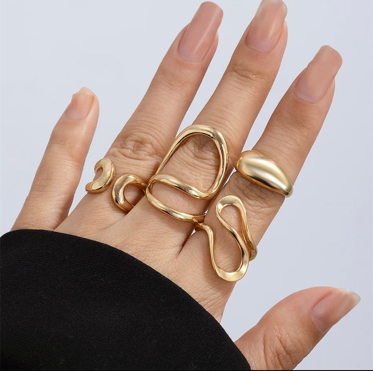 KARLA 4PC RING SET