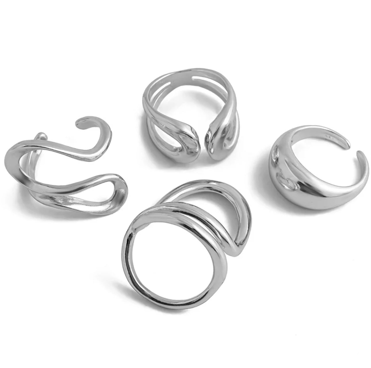 KARLA 4PC RING SET