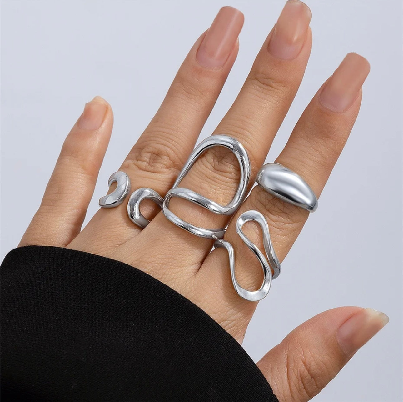 KARLA 4PC RING SET