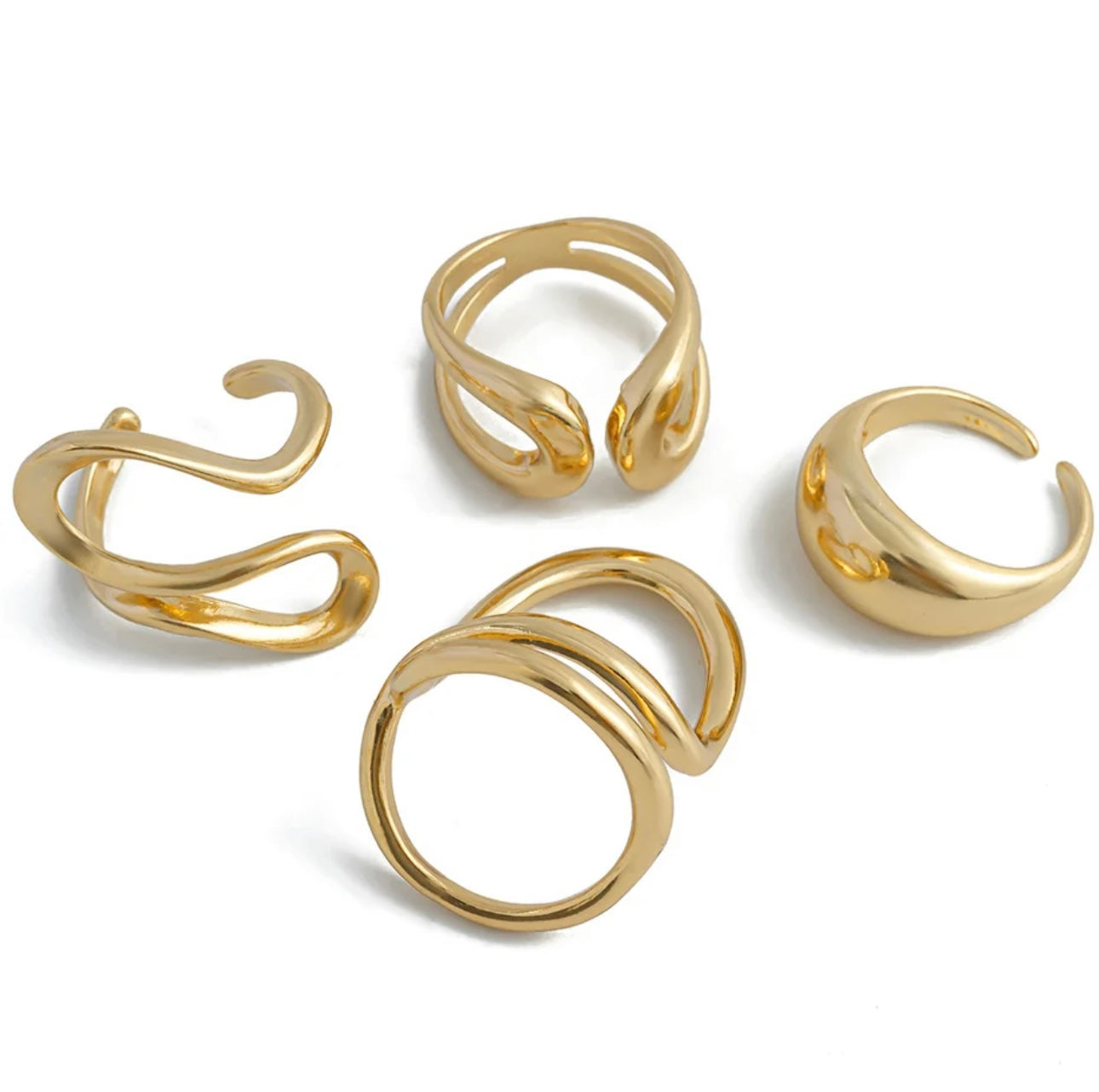 KARLA 4PC RING SET