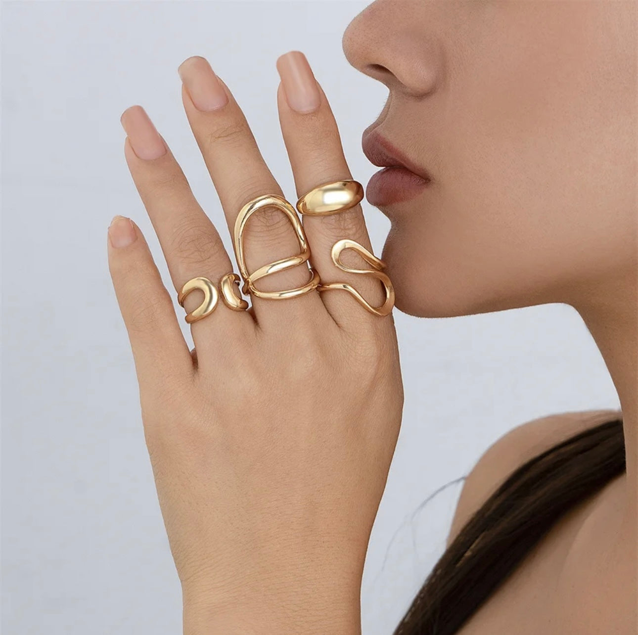 KARLA 4PC RING SET