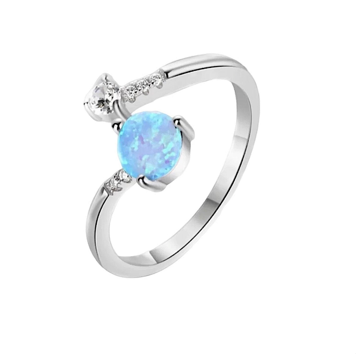 FIRE OPAL RING - ADJUSTABLE